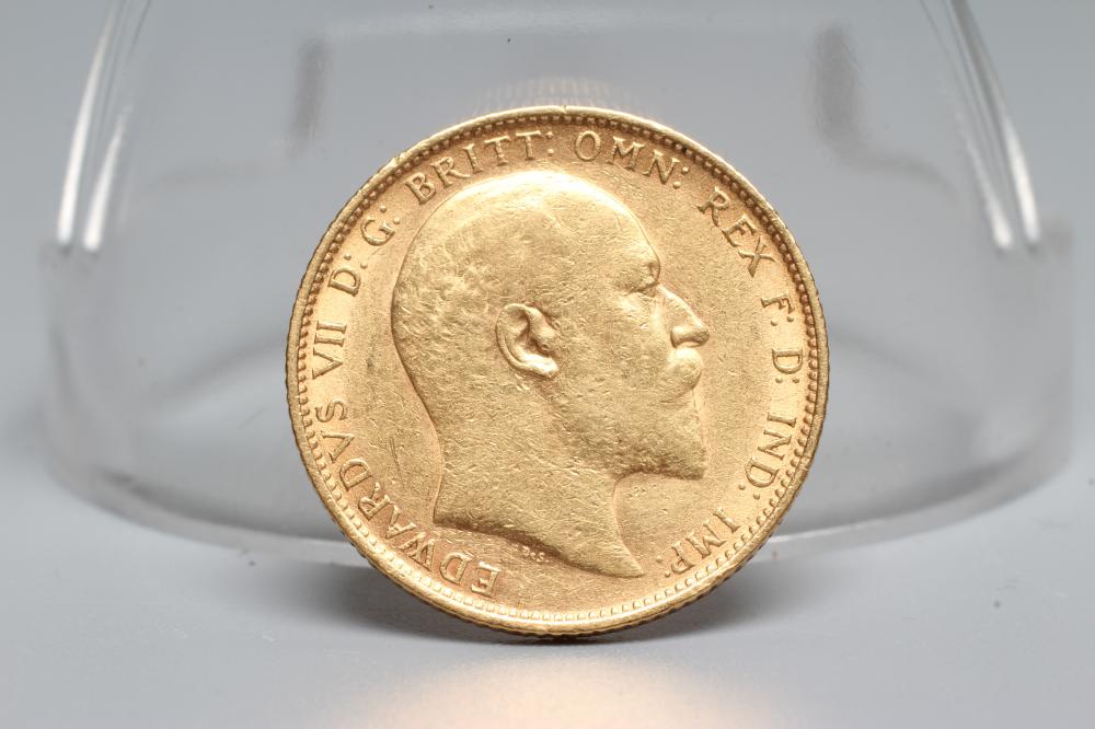 AN EDWARD VII SOVEREIGN, 1905, 8g (Est. plus 20% premium) Image