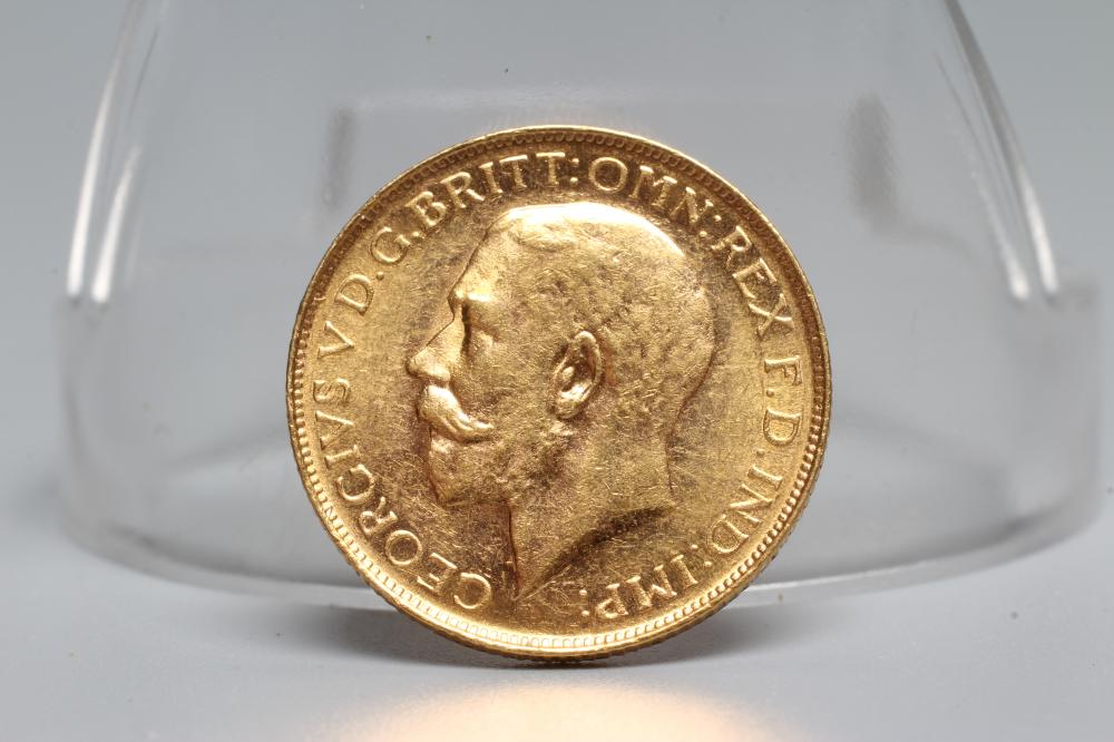 A GEORGE V SOVEREIGN, 1921, 8g (Est. plus 20% premium) Image