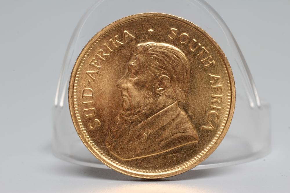 A GOLD KRUGERRAND, 1974, 1oz Fine Gold, 33.9g (Est. plus 20% premium) Image