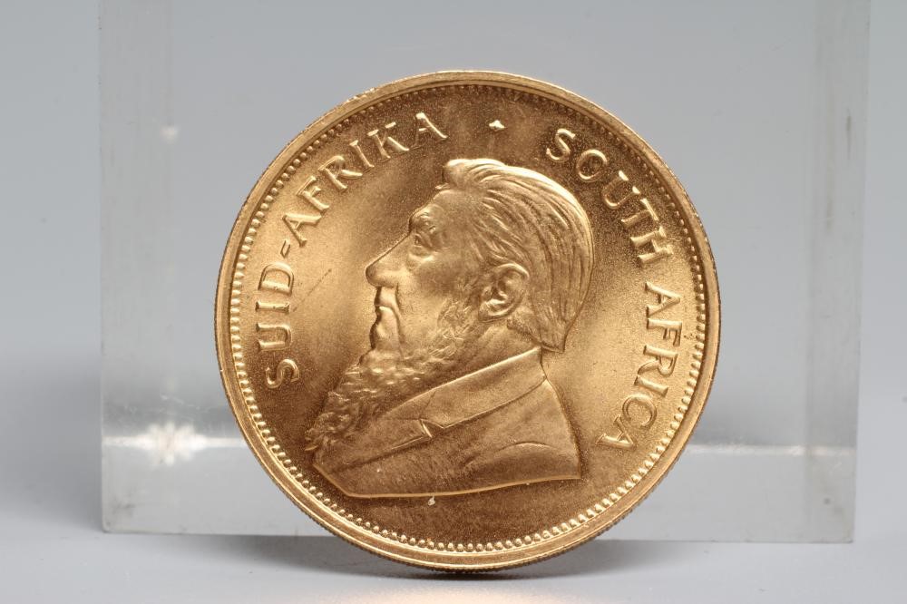 A GOLD KRUGERRAND, 1974, 1oz Fine Gold, 33.9g (Est. plus 20% premium) Image