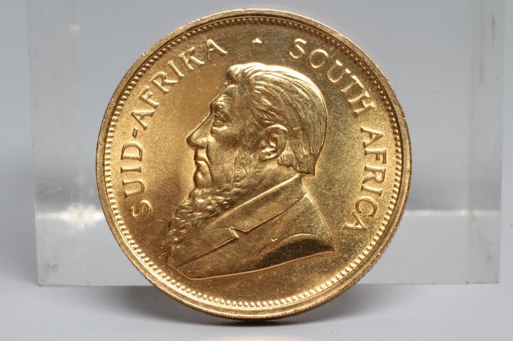 A GOLD KRUGERRAND, 1974, 1oz Fine Gold, 33.9g (Est. plus 20% premium) Image