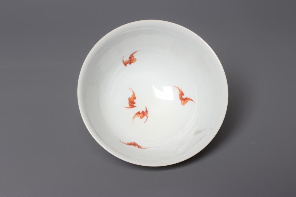 A CHINESE PORCELAIN SMALL BOWL of plain circular form Image