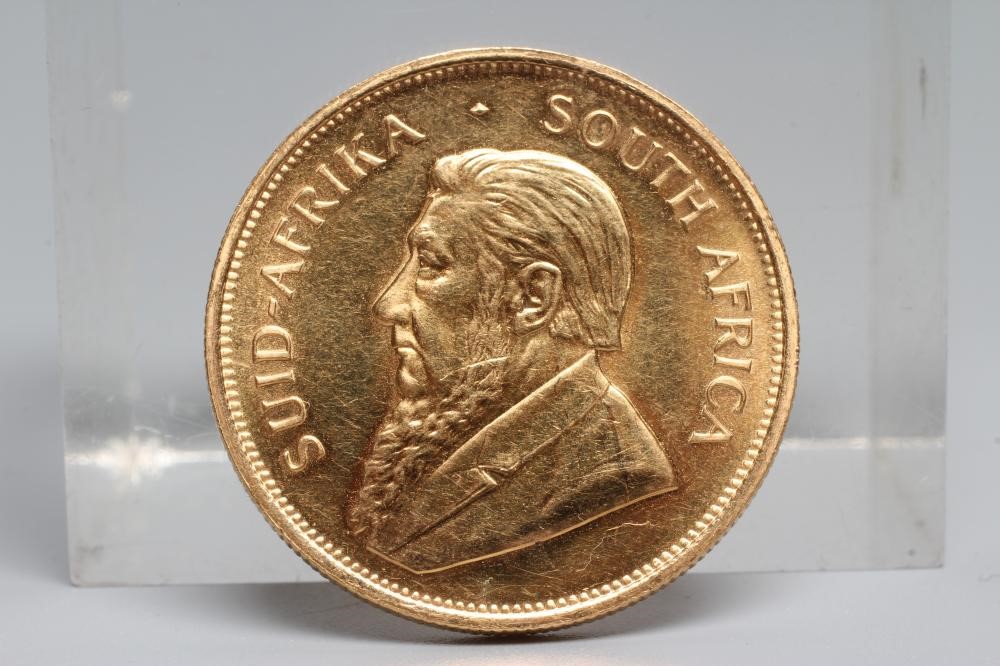 A GOLD KRUGERRAND, 1981, 1oz Fine Gold, 33.9g Image