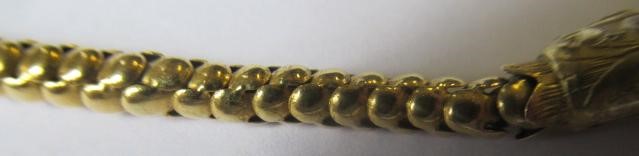 A VICTORIAN SNAKE NECKLACE Image