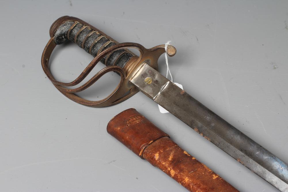 AN 1821 PATTERN LIGHT CAVALRY OFFICER'S SWORD by Hawkes & Co. London Image