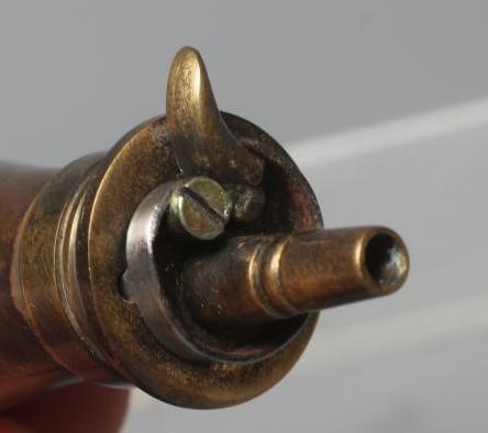 A PERCUSSION POCKET PISTOL with 1 5/8" octagonal twist off barrel Image