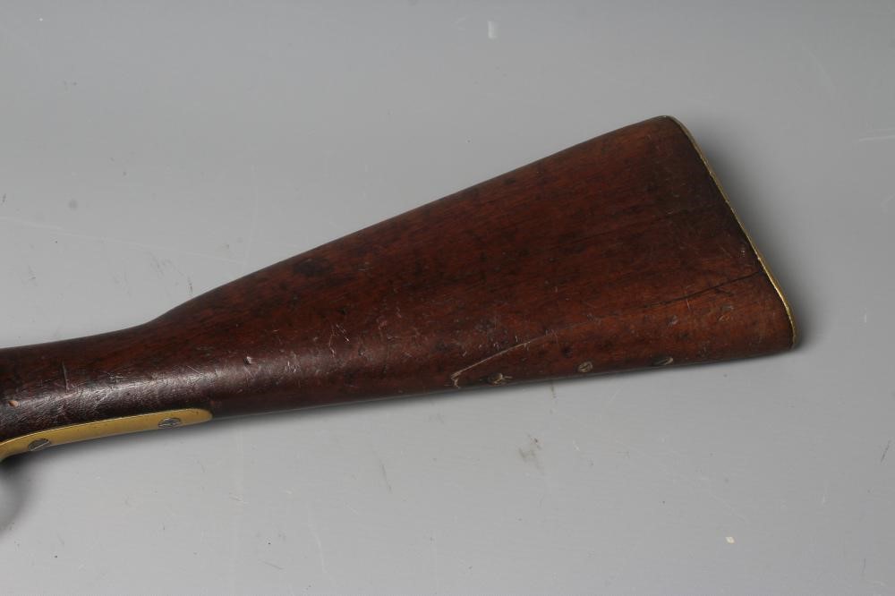 A THREE BAND PERCUSSION TOWER MUSKET with 39" barrel, action inscribed with crown over VR and TOWER Image