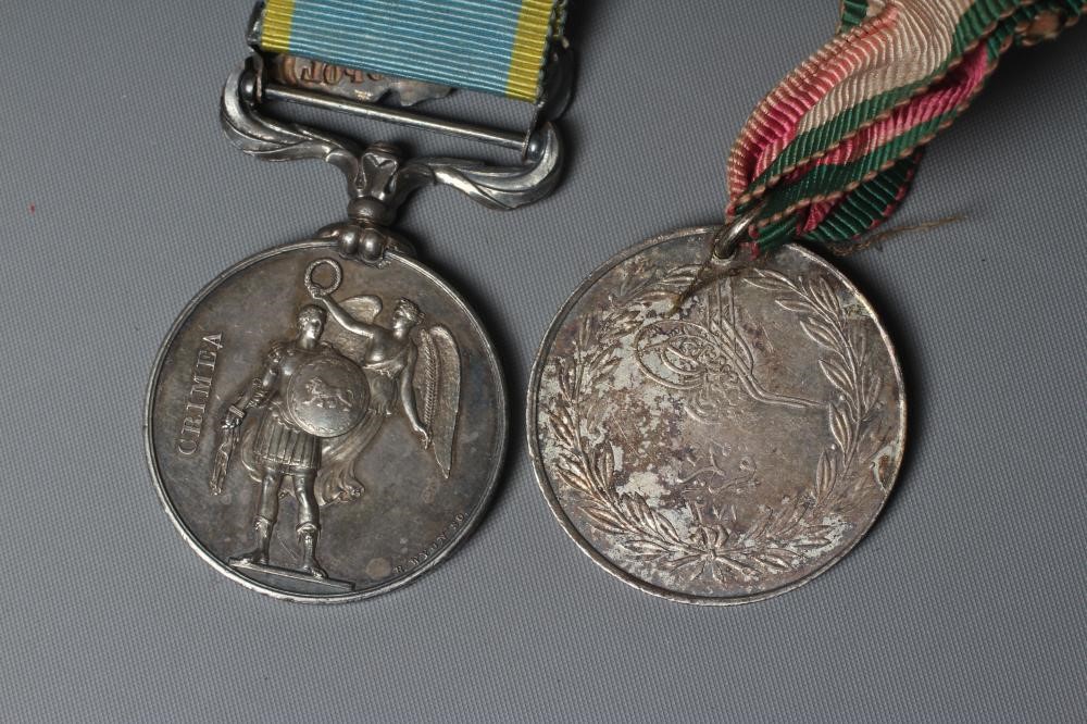 TWO VICTORIAN MILITARY MEDALS, awarded to Major A. F. Welsford of the 97th Regiment, comprising a Image