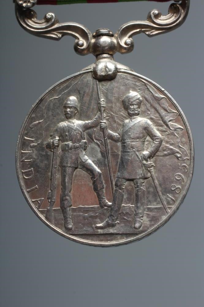 AN INDIAN GENERAL SERVICE MEDAL, awarded to H. Grainger of the Royal Scots Fusiliers, with clasps Image