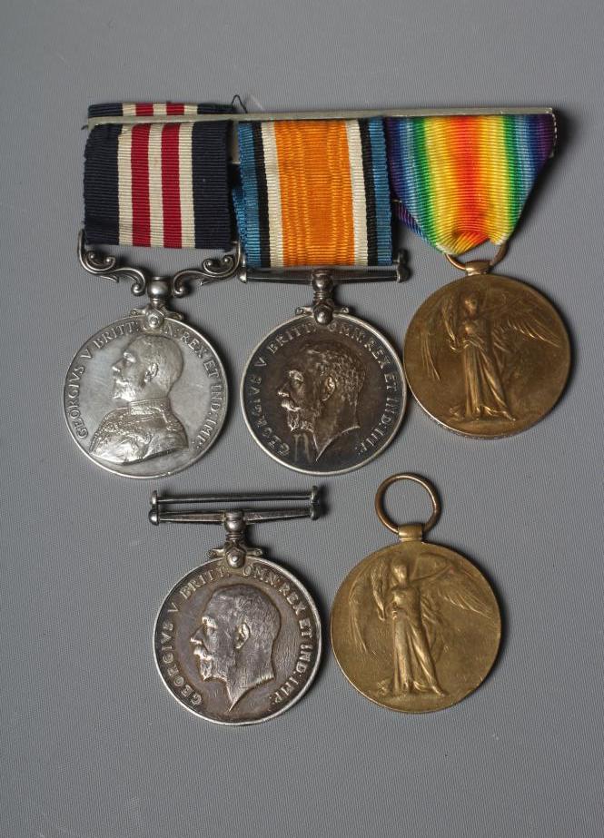 A FAMILY OF FIRST WORLD WAR MEDALS Image