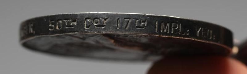 A SOUTH AFRICA MEDAL, with clasps for South Africa 1901, Rhodesia and Cape Colony, awarded to Cpl. Image