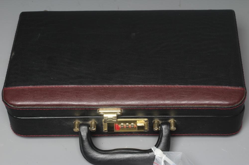 A FAS TARGET AIR PISTOL, .177 calibre, with shaped wood grip and fitted case (Est. plus 24% premium Image