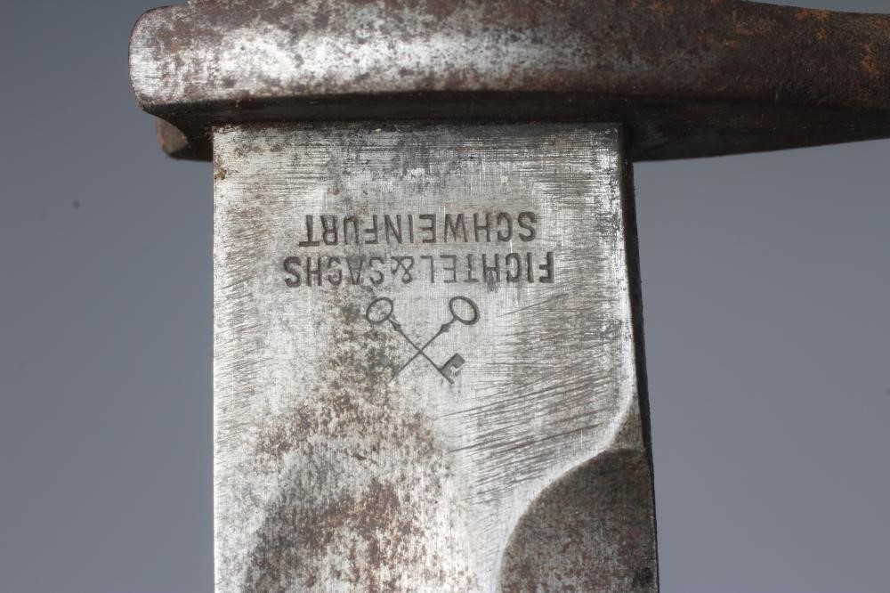 AN M1898 GERMAN "BUTCHER" BAYONET with 14 1/2" blade Image