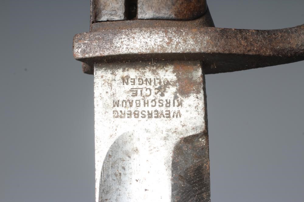 AN M1898 GERMAN "BUTCHER" BAYONET with 14 1/4" blade Image