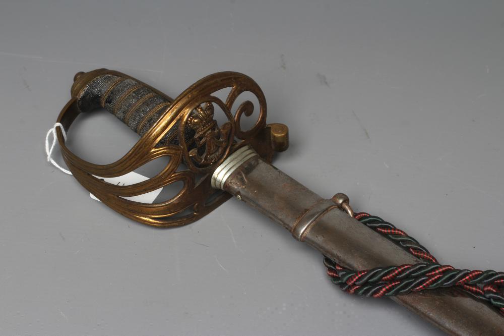 A BRITISH 1845 PATTERN OFFICER'S SWORD by Marshall & Aitken Military Outfitters Image