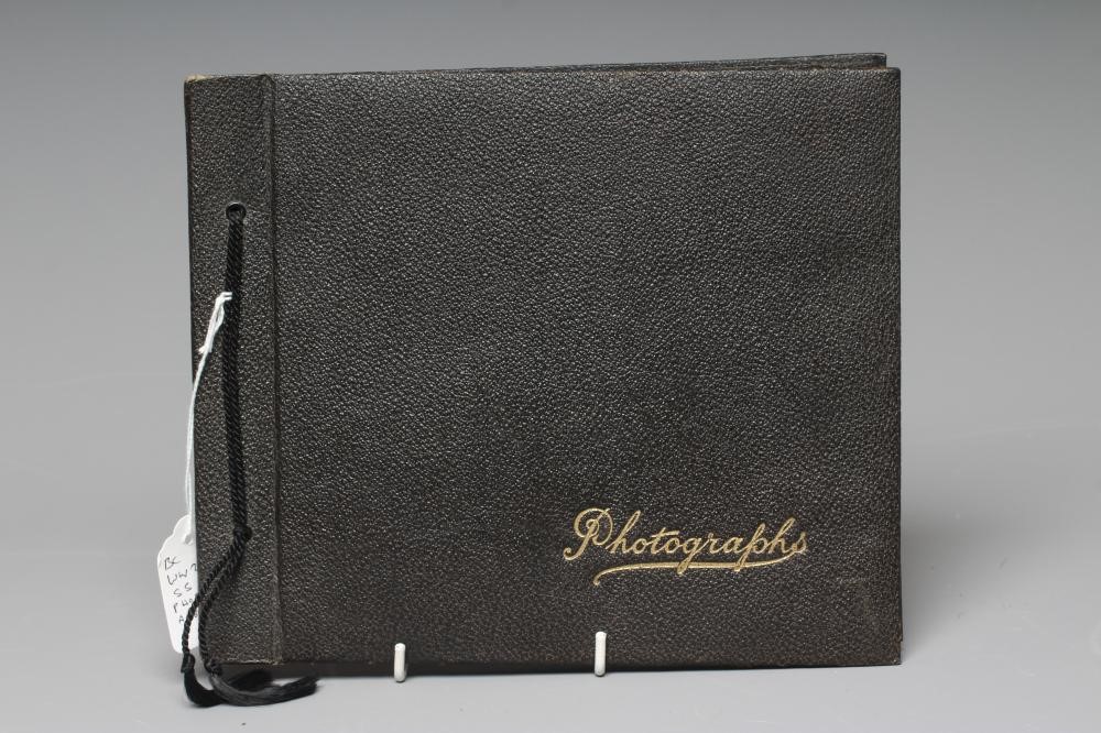 A HITLER YOUTH PHOTO ALBUM, containing 50 original images from the pre-war and war time period (Est. Image