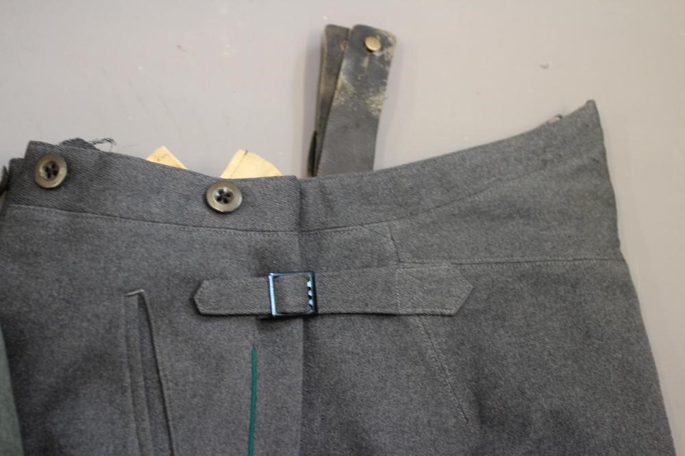 A GERMAN THIRD REICH MILITARY DRESS UNIFORM by Robert Bittner, Oppeln, comprising tunic and trousers Image