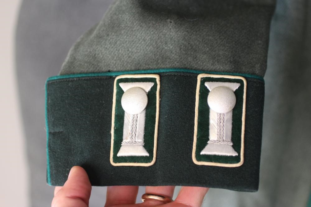 A GERMAN THIRD REICH MILITARY DRESS UNIFORM by Robert Bittner, Oppeln, comprising tunic and trousers Image
