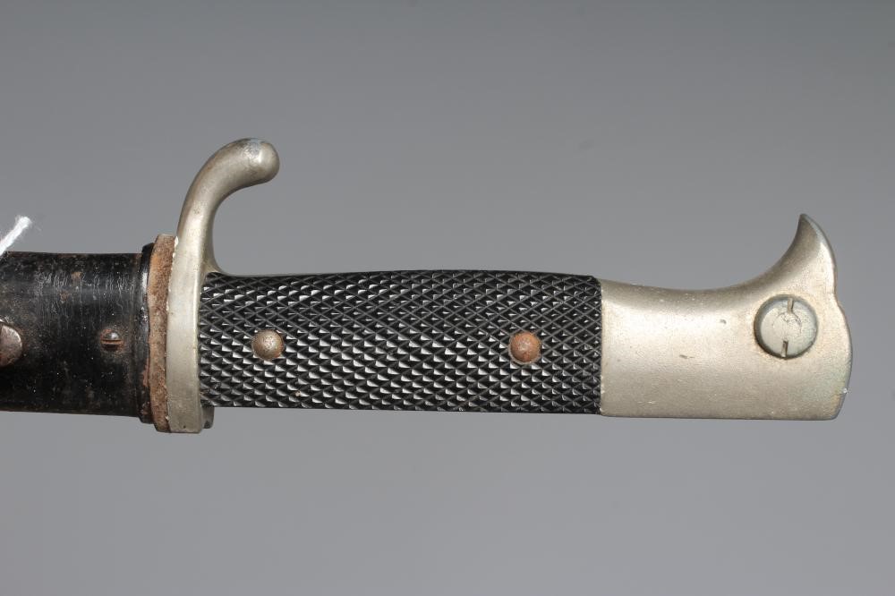 TWO GERMAN SECOND WORLD WAR BAYONETS, comprising a K98 bayonet, and a WKC dress bayonet, longest 16" Image
