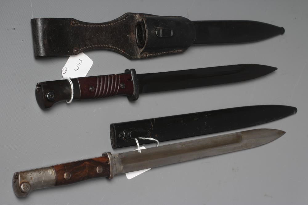 TWO GERMAN BAYONETS Image