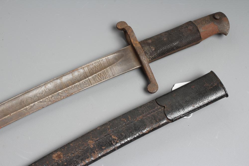 A BRITISH 1856 PATTERN SWORD BAYONET by Parker Image