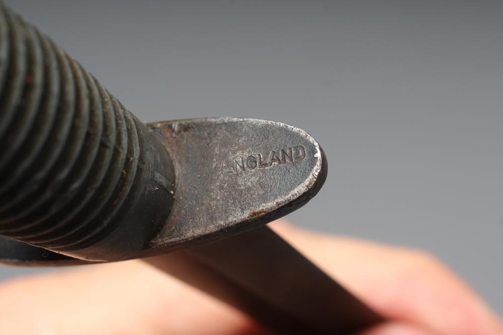 A FAIRBAIRN & SYKES COMMANDO DAGGER with 6 3/4" blade, cross guard stamped ENGLAND, ribbed grip Image
