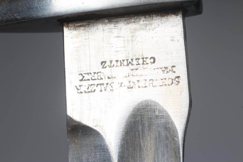 A GERMAN 1898/05 PATTERN BAYONET by Schubert & Salzer Machinefabrik Image