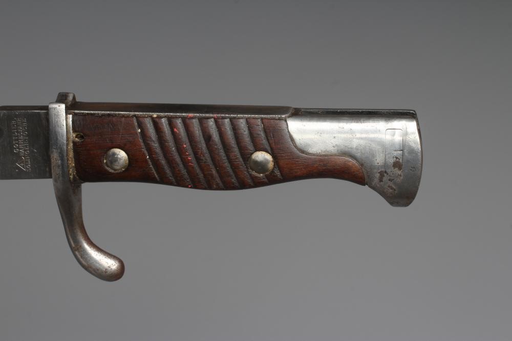 A GERMAN 1898/05 PATTERN BAYONET by Schubert & Salzer Machinefabrik Image