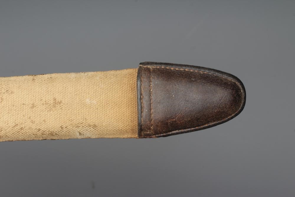 A US 1905 PATTERN SPRINGFIELD BAYONET with canvas scabbard Image