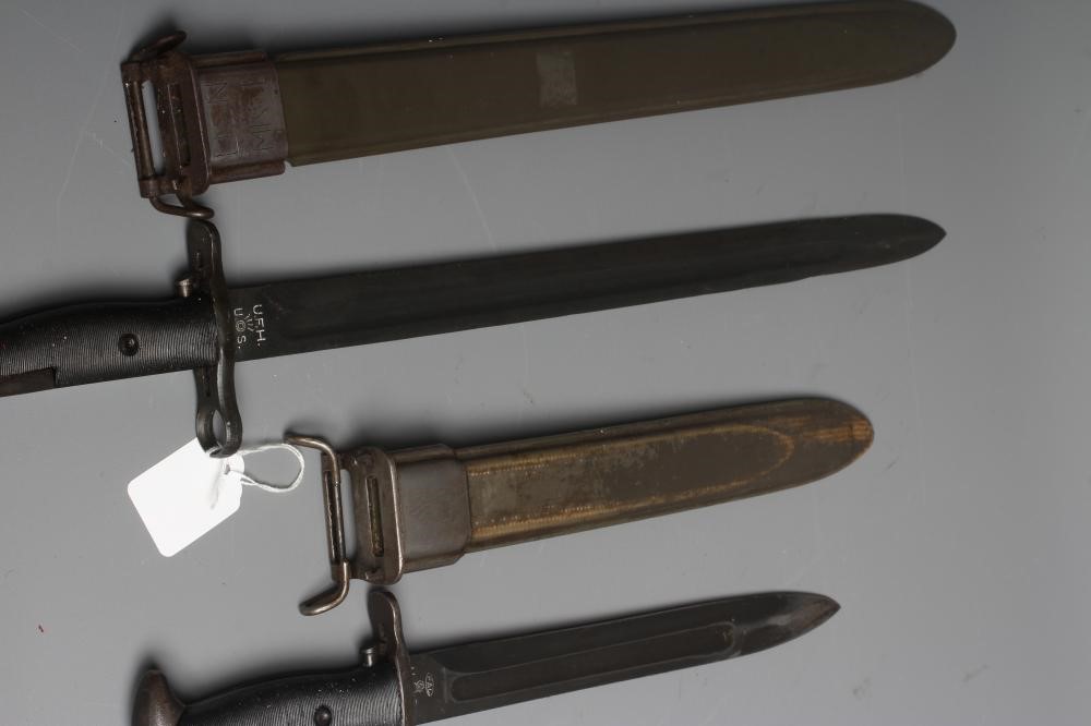 TWO US 1942 PATTERN BAYONETS Image