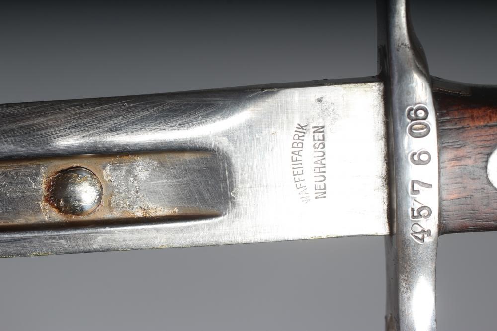 TWO SWISS 1889 PATTERN BAYONETS both by Waffenfabrik Image