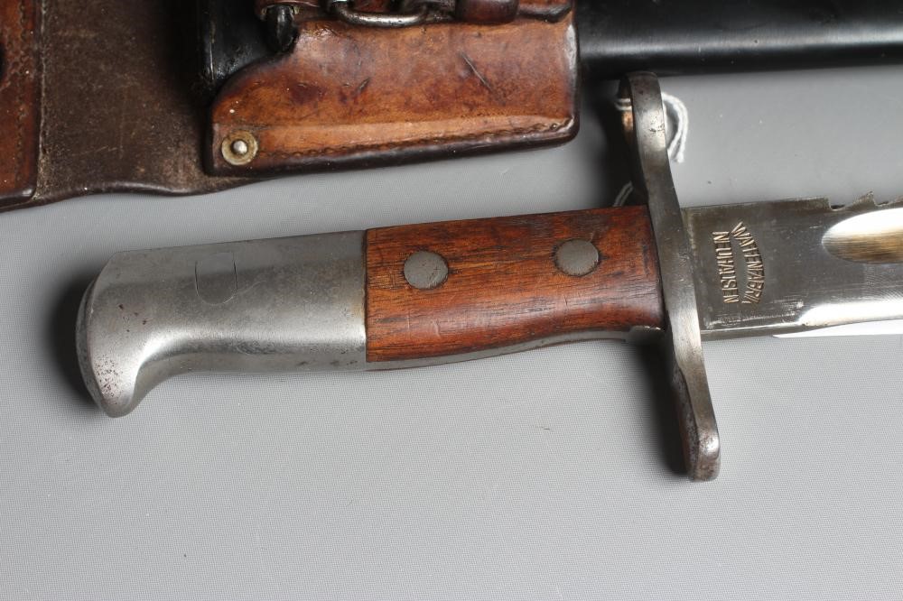 A SWISS 1911 PATTERN PIONEER/ENGINEERS BAYONET by Waffenfabrik Image