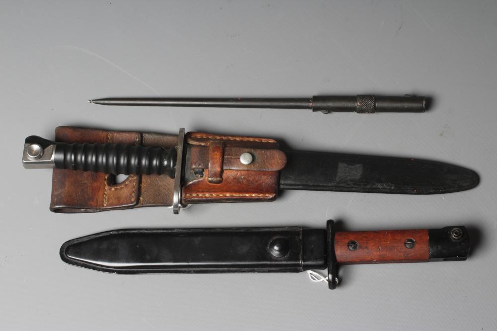 THREE EUROPEAN BAYONETS Image
