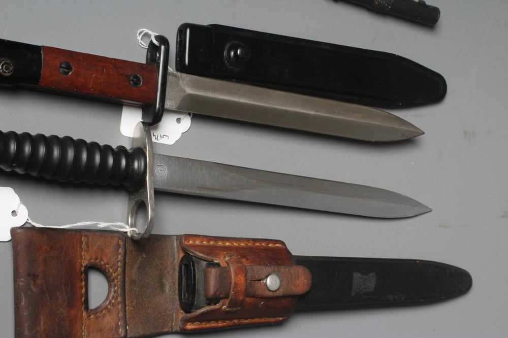 THREE EUROPEAN BAYONETS Image