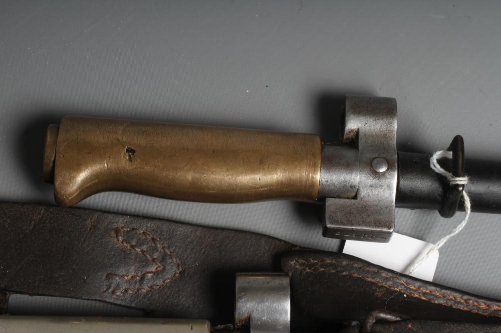 THREE FRENCH EPEE BAYONETS Image