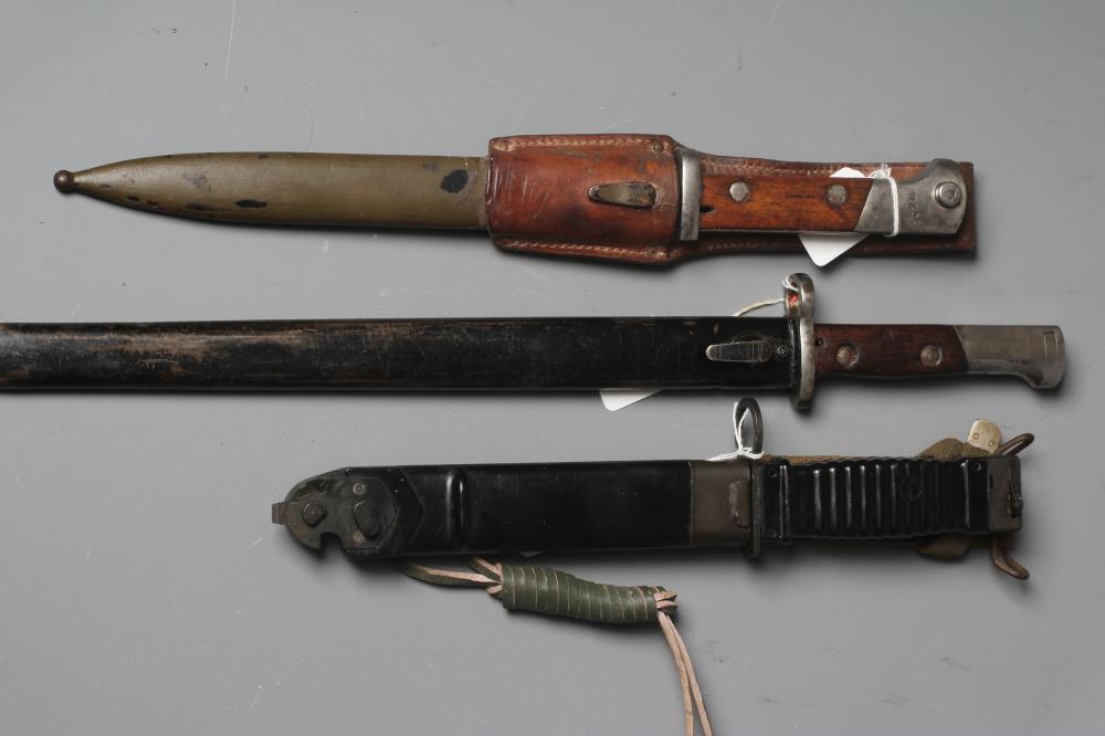 THREE 20TH CENTURY BAYONETS Image