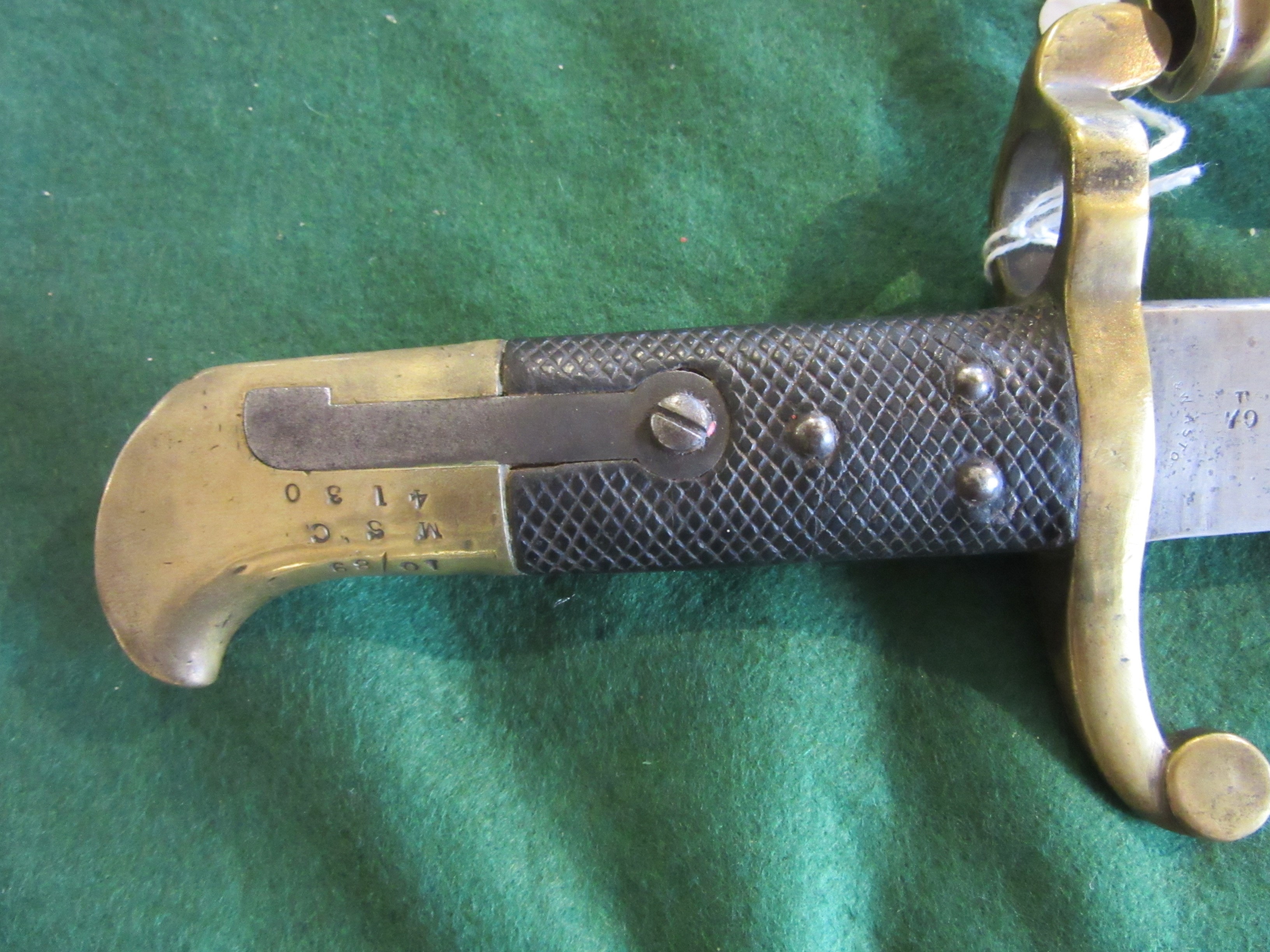 A BRITISH 1855 PATTERN LANCASTER SWORD BAYONET by R & W Aston Image