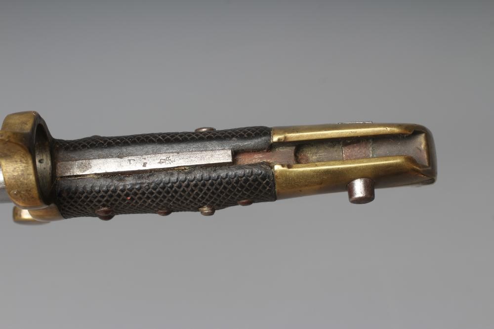 A BRITISH 1855 PATTERN LANCASTER SWORD BAYONET by R & W Aston Image