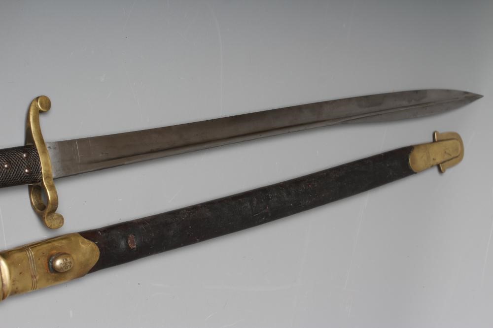A BRITISH 1855 PATTERN LANCASTER SWORD BAYONET by R & W Aston Image