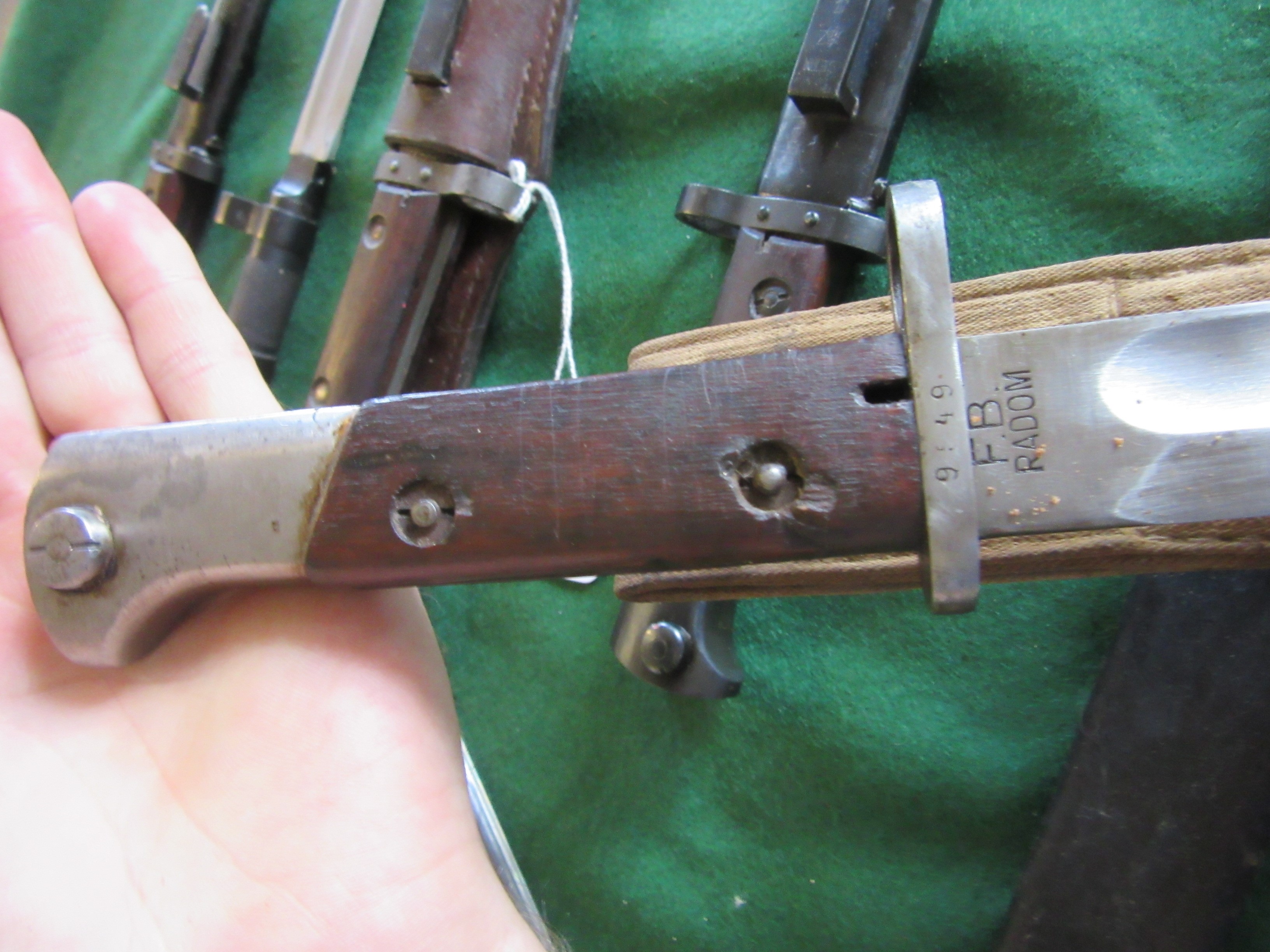 FIVE EASTERN BLOCK BAYONETS Image