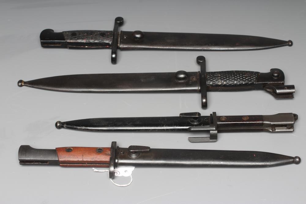 FOUR EUROPEAN BAYONETS Image