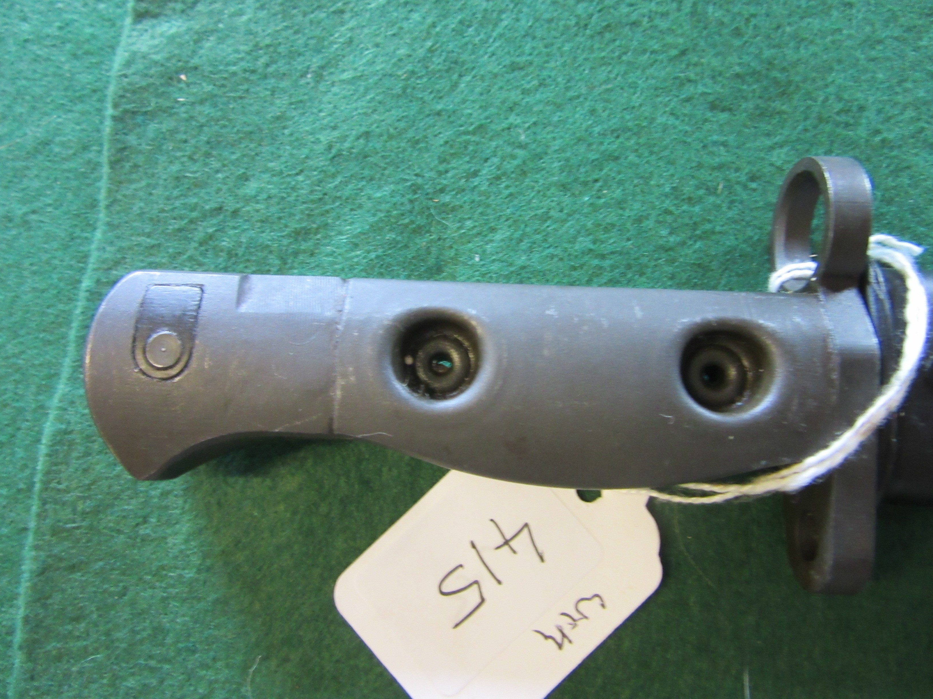 TWO BRITISH KNIFE BAYONETS, comprising an L1A3 with canvas frog, and an L1A1, both with metal Image