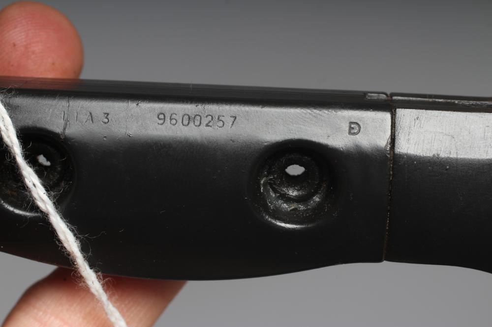 TWO BRITISH KNIFE BAYONETS, comprising an L1A3 with canvas frog, and an L1A1, both with metal Image