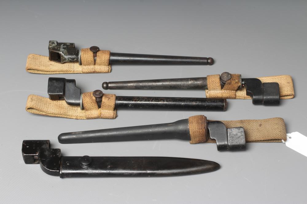 FIVE BRITISH 20TH CENTURY BAYONETS Image