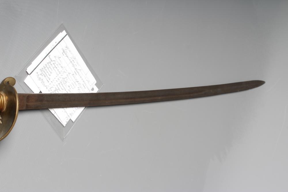 AN 1827 PATTERN NAVAL OFFICER'S SWORD owned by Staff Surgeon James J Martin Image