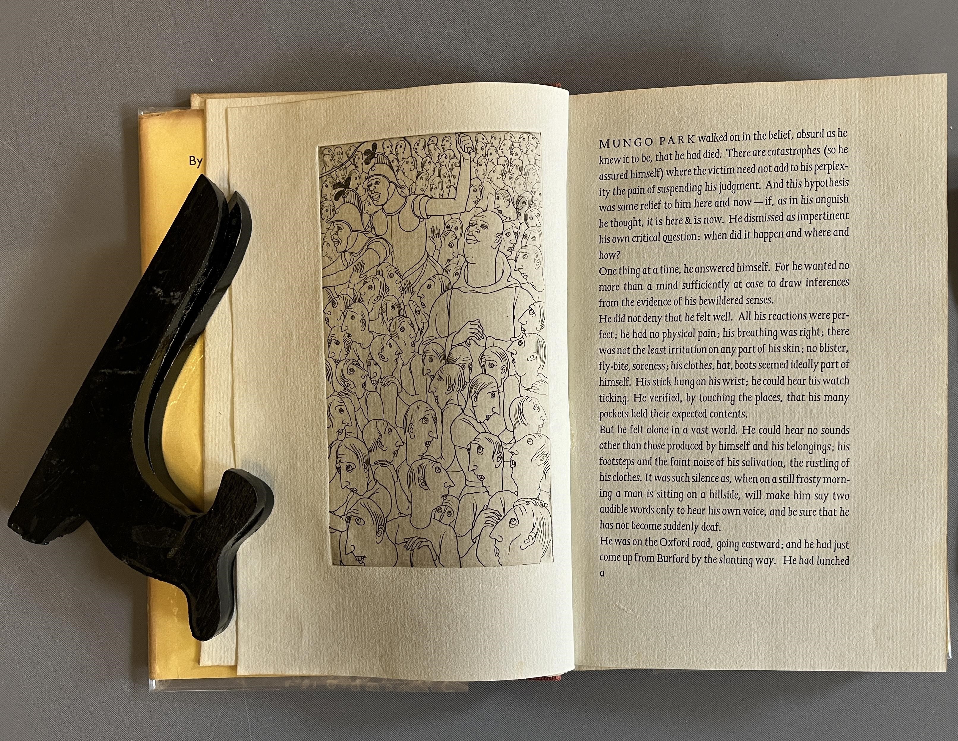 JOHN GRAY, PARK: A Fantastic Story with a copperplate by Denis Tegetmeier, 1932, Sheed and Ward, Image