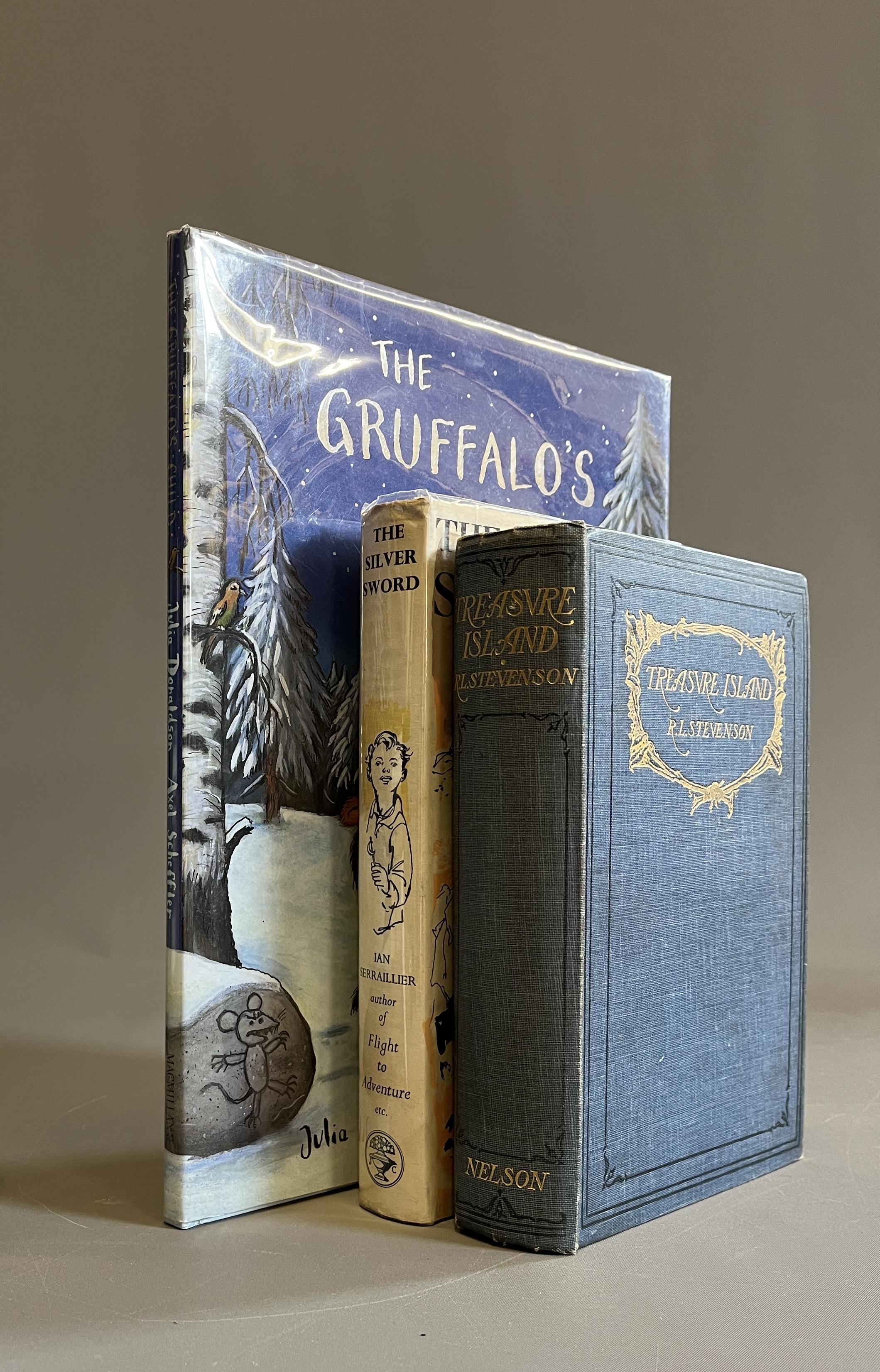CHILDRENS LITERATURE: The Gruffalo's Child, fine in dustjacket; 2004; The Silver Sword, 1936 and Image