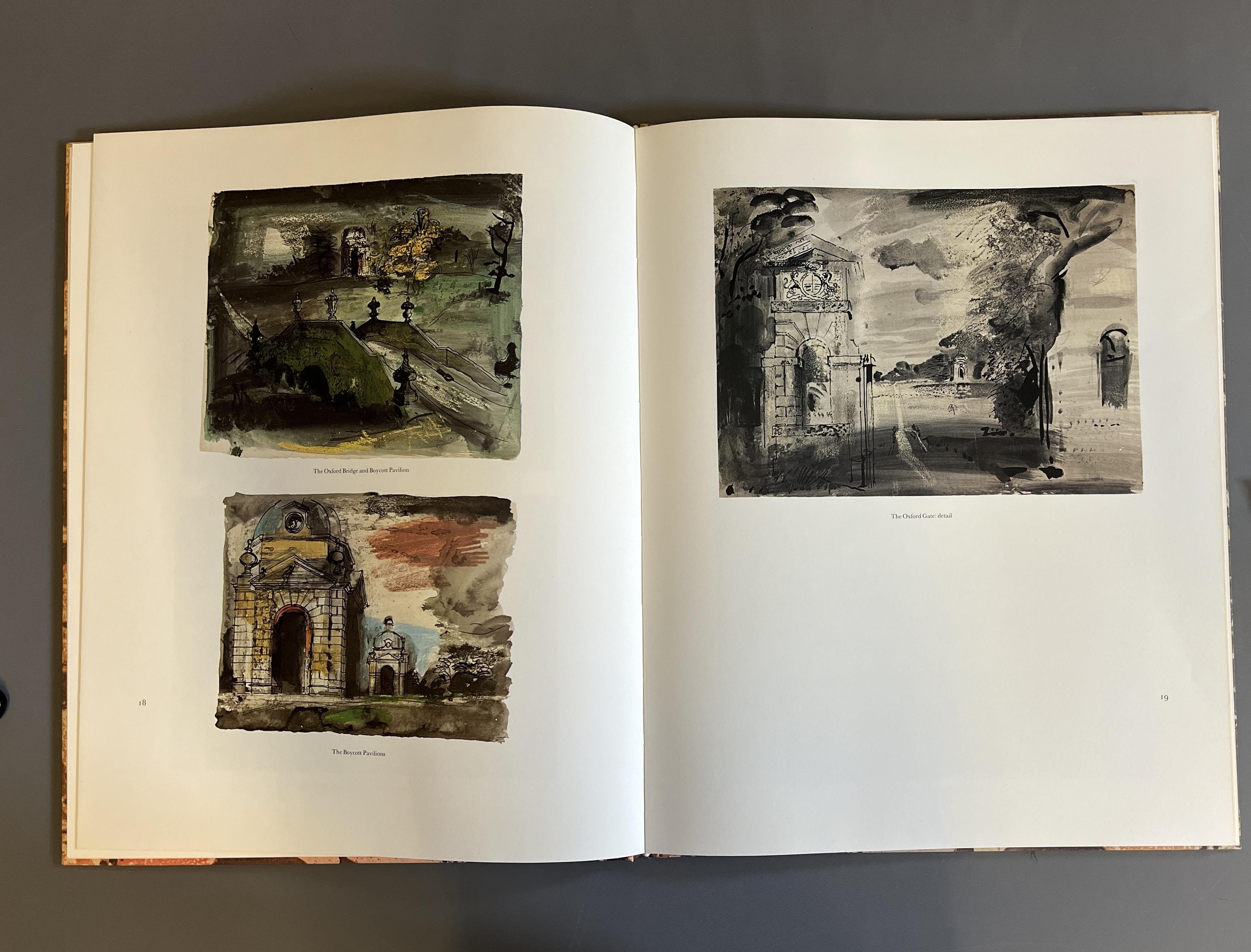 JOHN PIPER, STOWE, copy number 118/300, signed by John Piper, Hurtwood Press, 1983, near fine (Est. Image