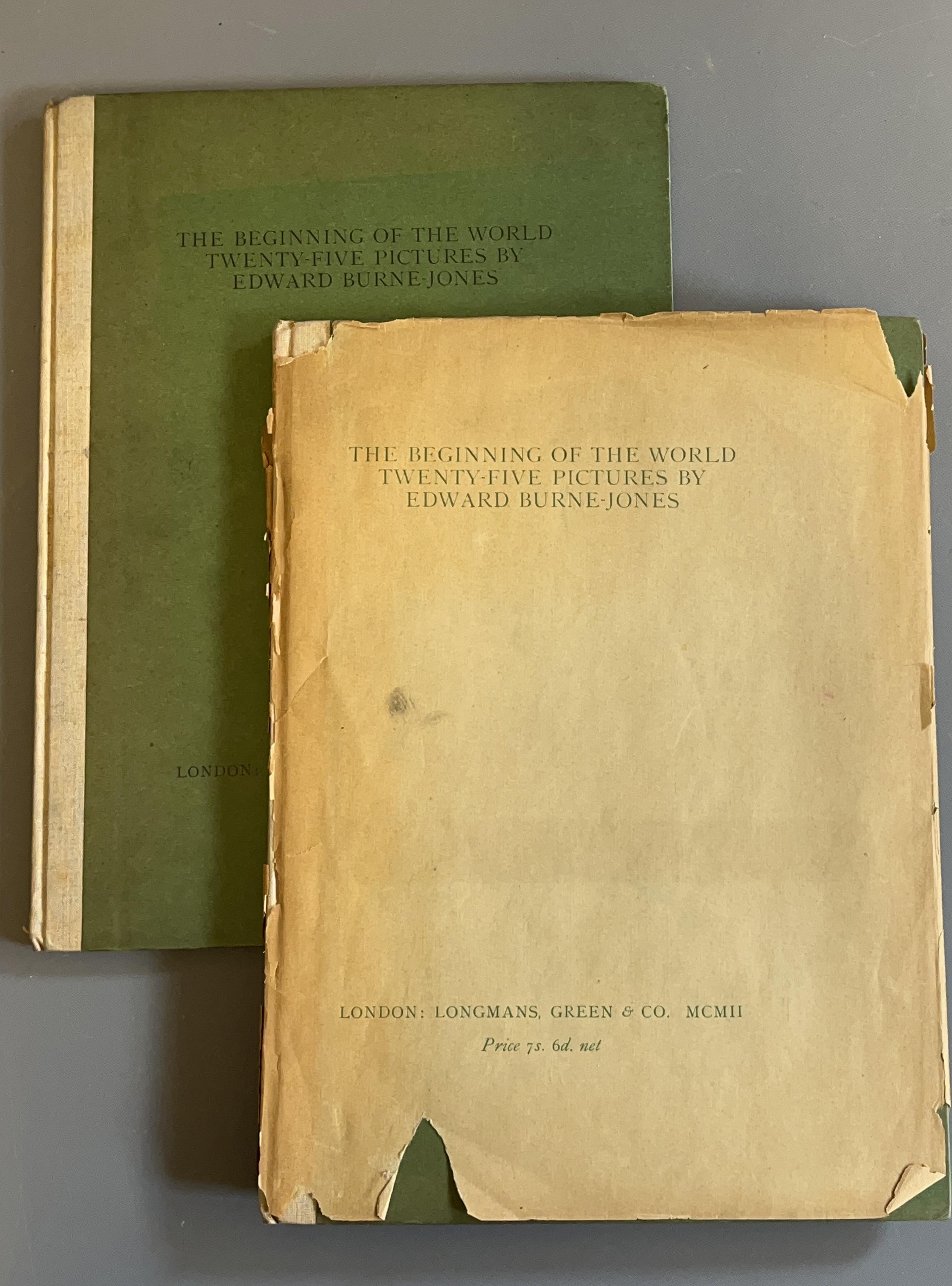 THE BEGINNING OF THE WORLD: TWENTY-FIVE PICTURES BY EDWARD BURNE-JONES Image