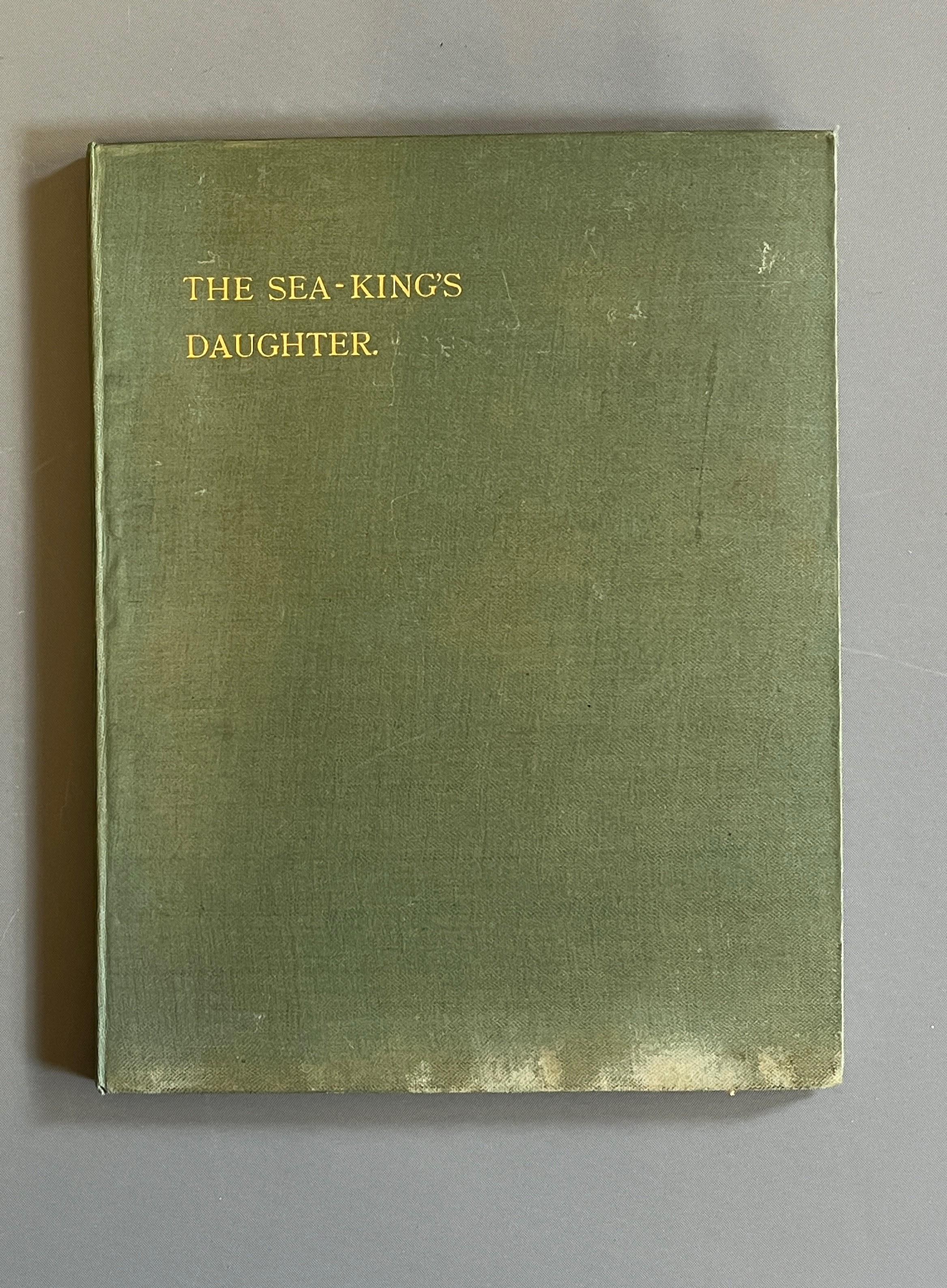 THE SEA KING'S DAUGHTER, Amy Mark, Birmingham Guild of Handicraft, 1915, very good, a little fading Image